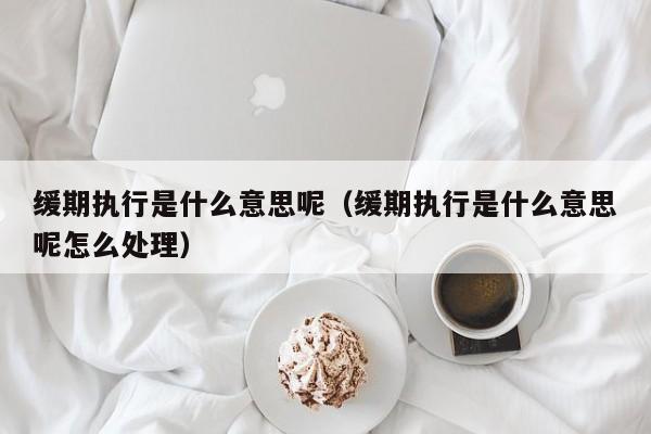 缓期执行是什么意思呢（缓期执行是什么意思呢怎么处理）